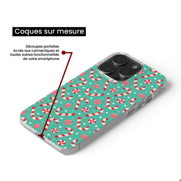Siliconfodral med tryck - 1001 fodral - Apple iPhone 8 - Flerfärgad - Marmorerat mönster - Semihårt