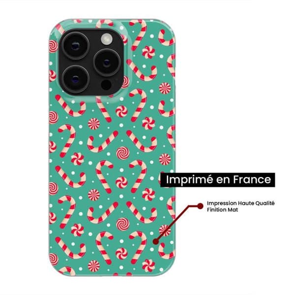 Siliconfodral med tryck - 1001 fodral - Apple iPhone 8 - Flerfärgad - Marmorerat mönster - Semihårt