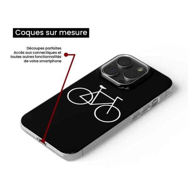 Tryckt silikonfodral som är kompatibelt med Xiaomi Redmi Note 13 4G Bike Hipster