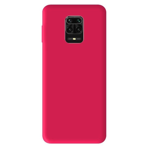 Siliconett - Xiaomi - Redmi Note 9 Pro - Ljus rosa matt - Stötskydd - Fri åtkomst till funktioner
