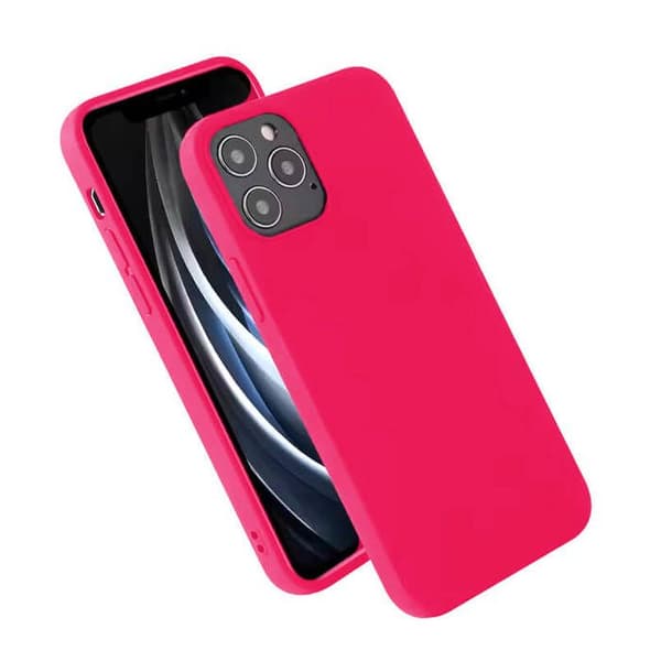 Siliconfodral - Xiaomi - Redmi Note 9 - Matt Rosa Flash - Stöttålig - Halvstyv
