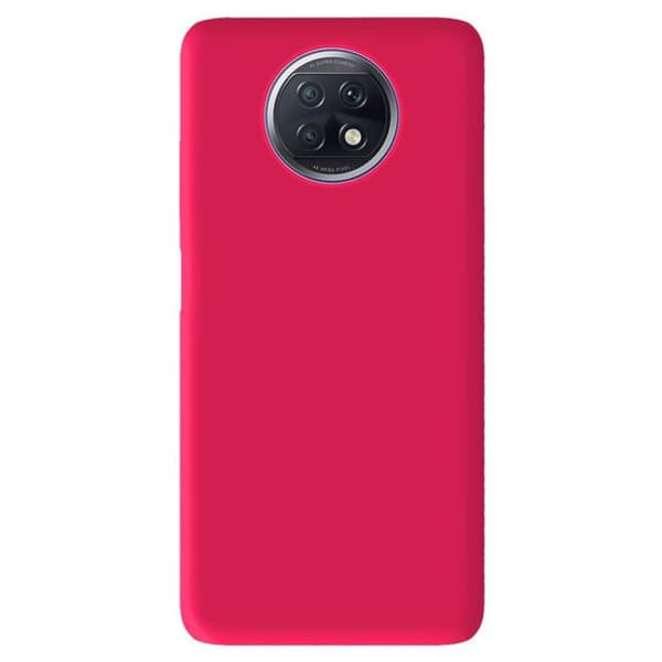 Silicone skal - Xiaomi - Redmi Note 9T 5G - Matt rosa - Stötabsorberande - Semihård