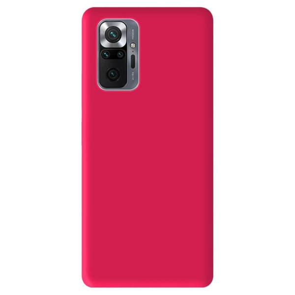Siliconfodral - Xiaomi - Redmi Note 10 Pro - Matt rosaflashing - Chockresistent - Semihård