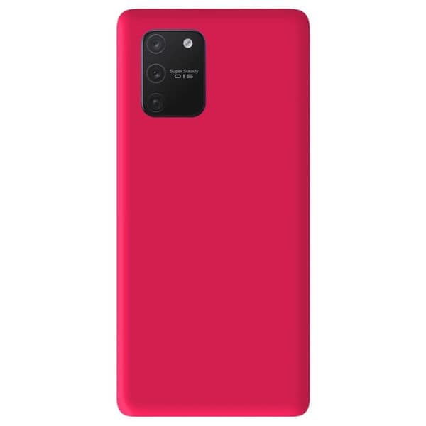 Siliconfodral - Samsung - Galaxy S10 Lite - Matt Rosa Flash - Stötsäker - Lätt