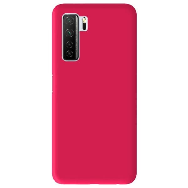 Enfärgade silikon skal Mat Rose kompatibel med Huawei P40 Lite 5G