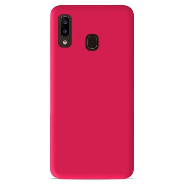 Siliconfodral - Samsung - Galaxy A20 A30 - Matt Rosa Blix - Stöt resistent - Fri frakt 48h