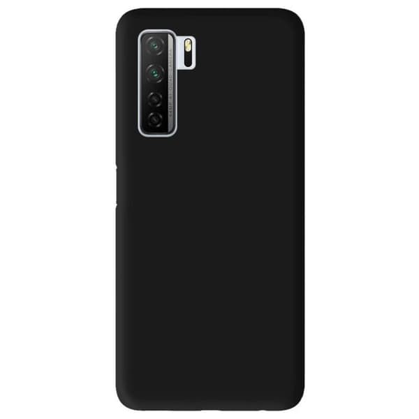 Siliconfodral - Huawei - P40 Lite 5G - Matt Svart - Stötteabsorberande - Semi-rigid