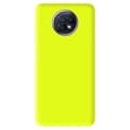 Miniatyrbild 1 av 5: Siliconfodral - Xiaomi - Redmi Note 9T 5G - Matt Gult Fluorescerande - Stötabsorberande - Fria åtkomstfunktioner