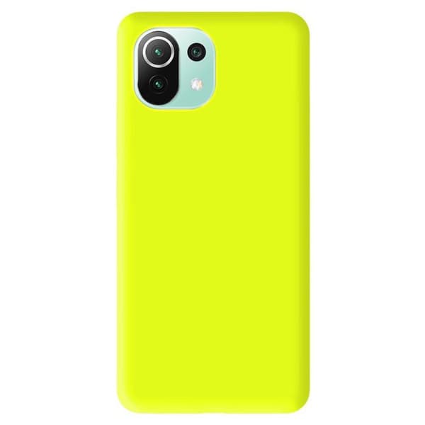 Silikonskal - Xiaomi - Mi 11 Lite - Fluogul - Stötabsorberande - Matt
