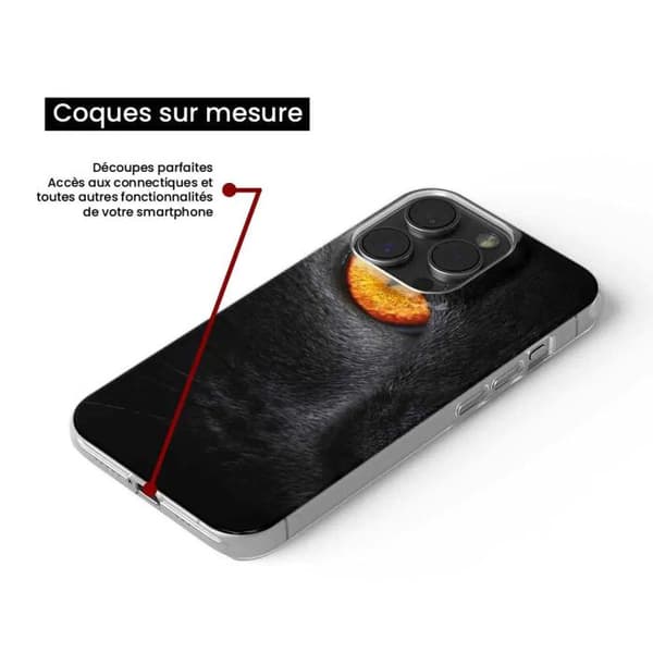 Tryckt silikonfodral som är kompatibelt med Samsung Galaxy A13 4G Eye of Panterre