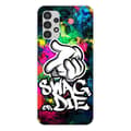Miniatyrbild 1 av 6: Tryckt silikonfodral som är kompatibelt med Samsung Galaxy A13 4G Swag or die