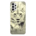 Miniatyrbild 1 av 6: Tryckt silikonfodral som är kompatibelt med Samsung Galaxy A13 4G Lioness