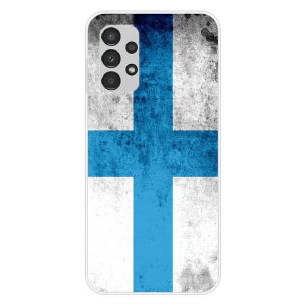 Tryckt silikonfodral som är kompatibelt med Samsung Galaxy A13 4G Marseille flagga