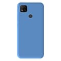 Miniatyrbild 1 av 5: Silicone-fodral - Xiaomi - Redmi 9C - Ljusblå matt - Stöttålig - Fri åtkomst till funktioner