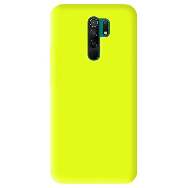 Silicone-skal - Xiaomi - Redmi 9 - Matt Fluogul - Stötabsorberande - Lätt
