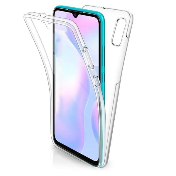 360-gradig skal - Xiaomi - Redmi Note 9T 5G - Transparent - Semi-rigid - Full skydd