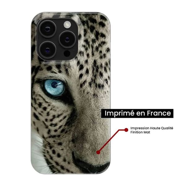 Tryckt silikonfodral som är kompatibelt med Samsung Galaxy S21 Leopard eye