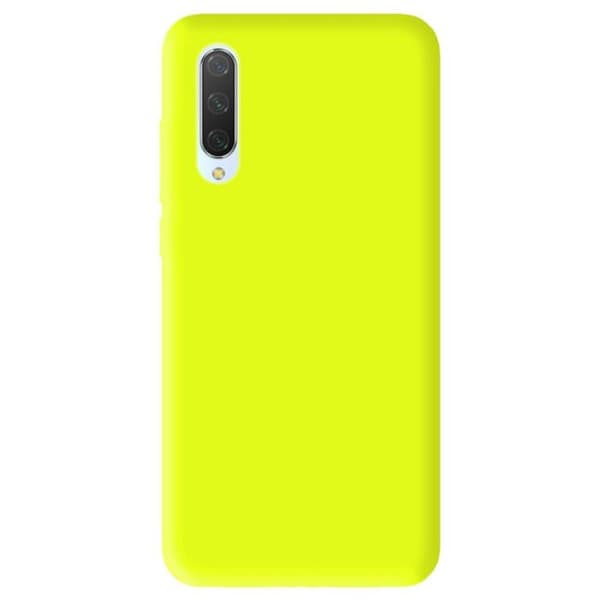 Silicone skal - Xiaomi - Mi 9 Lite - Matt Fluogul - Stötdämpande - Fri frakt 48h
