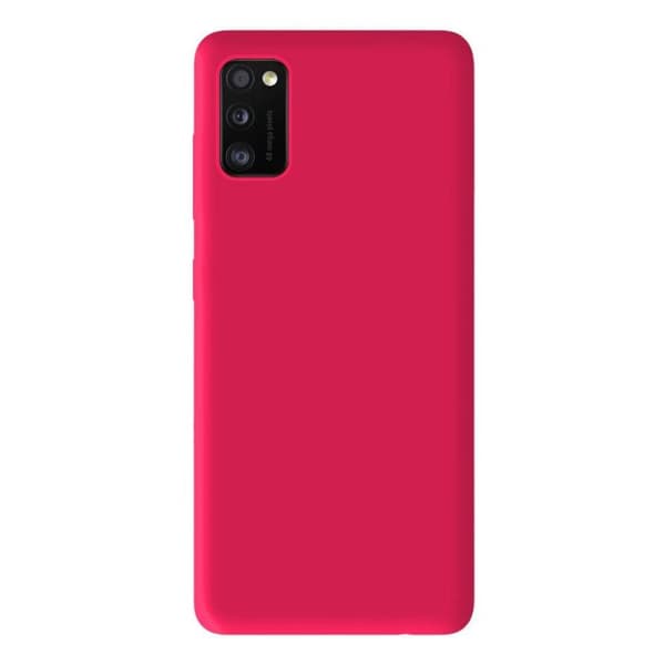 Silicone-fodral - Samsung - Galaxy A41 - Ljus rosa - Stötabsorberande - Semihård