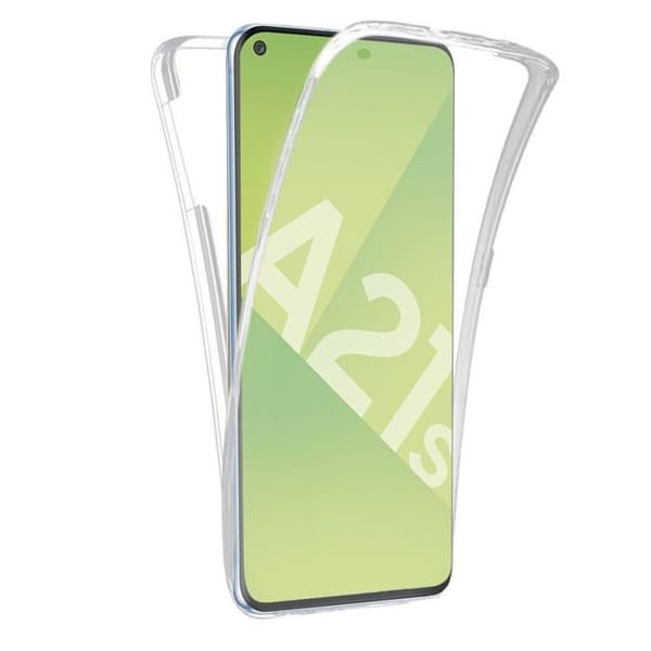360 full cover - Samsung - Galaxy A21S - Transparent - Semi-rigid - Shock protection