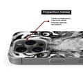 Miniatyrbild 5 av 6: Tryckt silikonfodral som är kompatibelt med Apple iPhone 13 Vit och svart tiger