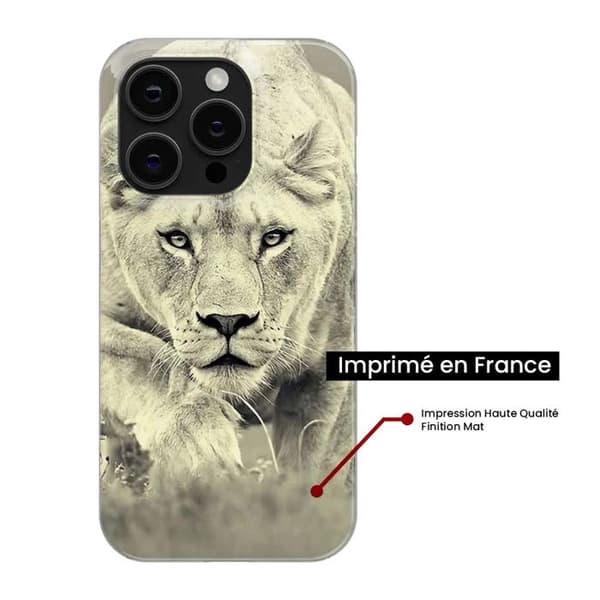 Tryckt silikonfodral som är kompatibelt med Xiaomi Mi 12 Pro Lioness