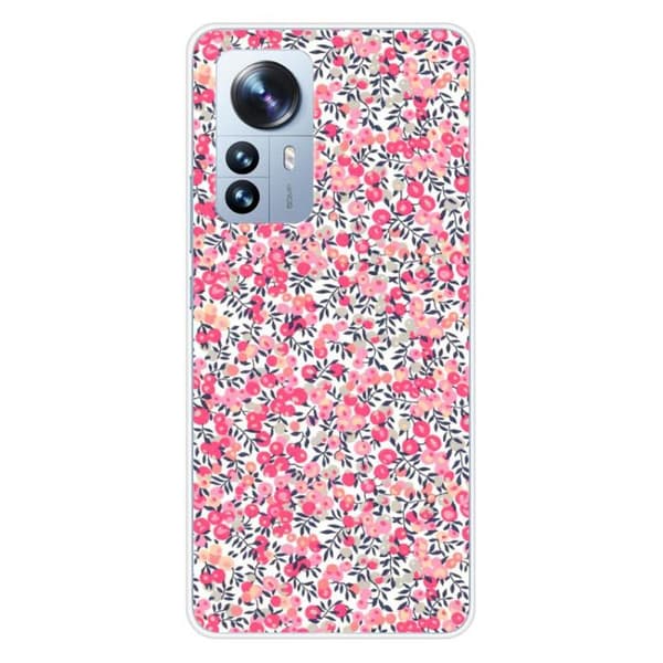 Tryckt silikonfodral kompatibelt med Xiaomi Mi 12 Pro Liberty Wiltshire Rose
