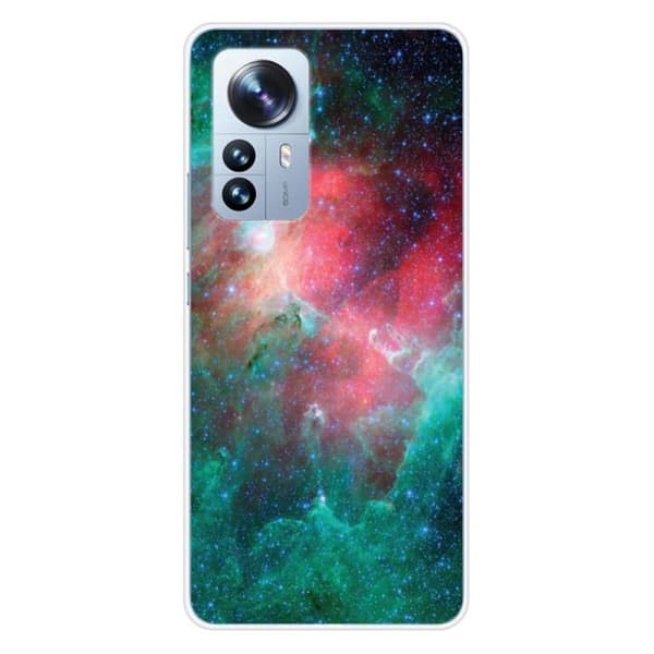 Tryckt silikonfodral som är kompatibelt med Xiaomi Mi 12 Pro Nebula