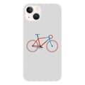 Miniatyrbild 1 av 3: Tryckt silikonfodral som är kompatibelt med Apple iPhone 13 Bike color Hipster