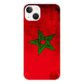 Miniatyrbild 1 av 3: Tryckt silikonfodral som är kompatibelt med Apple iPhone 13 Marockos flagga