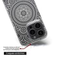 Miniatyrbild 6 av 6: Tryckt silikonfodral som är kompatibelt med Samsung Galaxy S22 Mandala vit