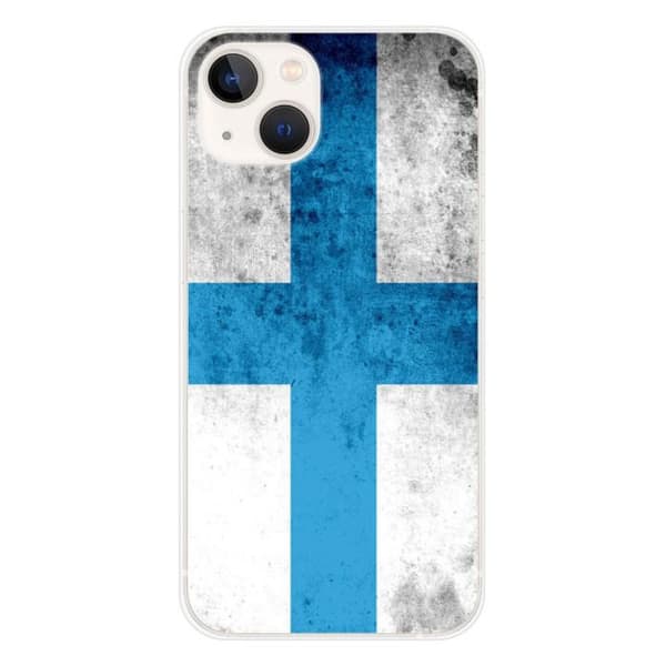 Tryckt silikonfodral som är kompatibelt med Apple iPhone 13 Marseille flagga