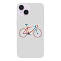 Miniatyrbild 1 av 3: Tryckt silikonfodral som är kompatibelt med Apple iPhone 14 Bike color Hipster