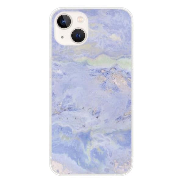 Tryckt silikonfodral som är kompatibelt med Apple iPhone 13 Blue Marble