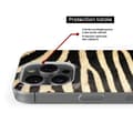 Miniatyrbild 5 av 6: Tryckt silikonfodral som är kompatibelt med Apple iPhone 14 Zebra
