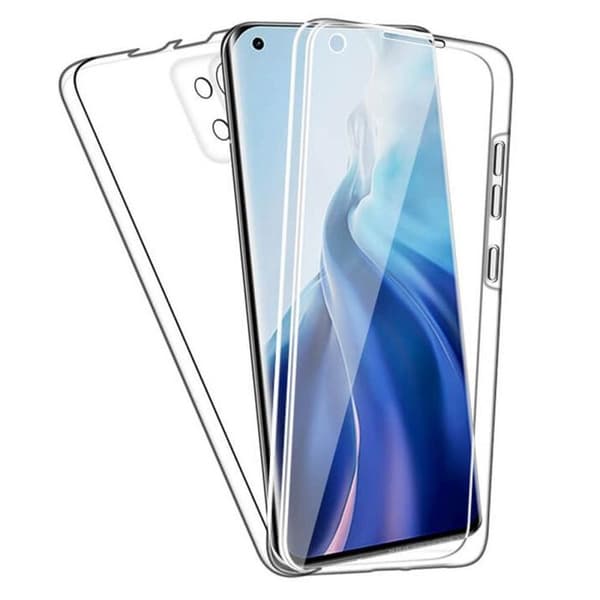 360-gradig helskal - Xiaomi - Mi 11 - Transparent - Stötteknappsskydd - Halvstyv