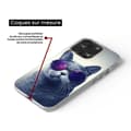 Miniatyrbild 3 av 6: Tryckt silikonfodral kompatibelt med Apple iPhone 14 Cat med glasögon