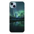 Miniatyrbild 1 av 6: Tryckt silikonfodral som är kompatibelt med Apple iPhone 14 Plus Northern Lights