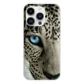Miniatyrbild 1 av 6: Tryckt silikonfodral kompatibelt Apple iPhone 14 Pro Leopard Eye