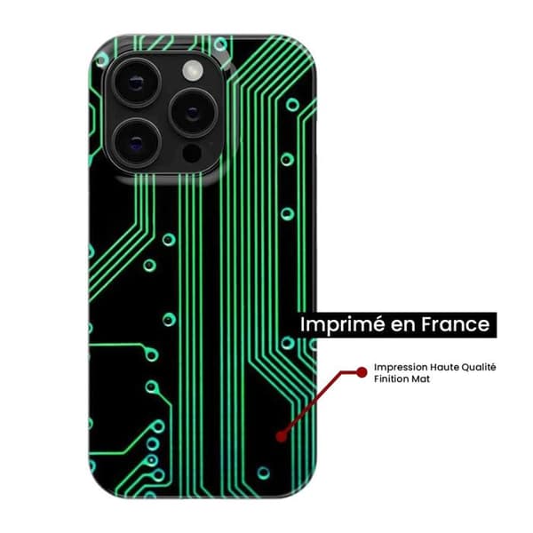 Tryckt silikonfodral som är kompatibelt med Xiaomi Redmi Note 11 4G Geek-kretsstruktur