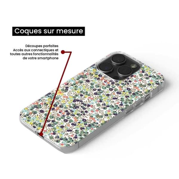 Tryckt silikonfodral kompatibelt Xiaomi Redmi Note 11 4G Liberty Wiltshire Green