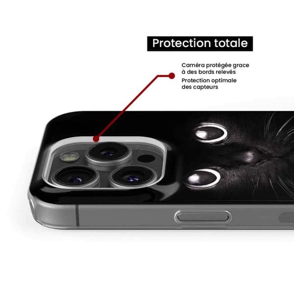Tryckt silikonfodral kompatibelt Samsung Galaxy S22 Ultra Cat Eyes