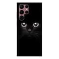 Miniatyrbild 1 av 6: Tryckt silikonfodral kompatibelt Samsung Galaxy S22 Ultra Cat Eyes