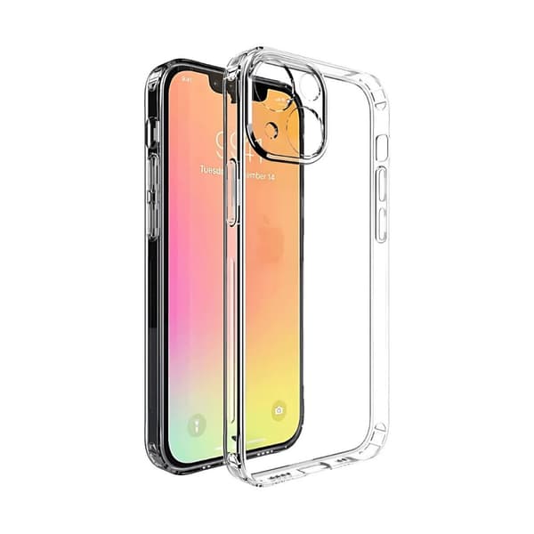 Mobilcover iPhone 14 Gennemsigtig