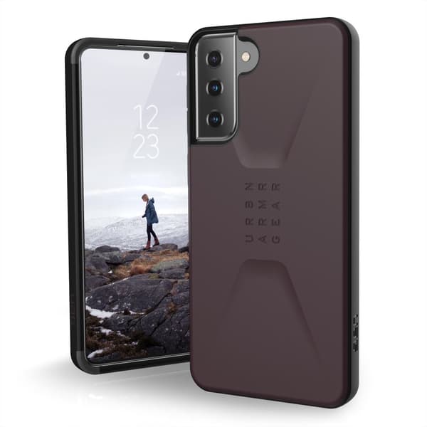 Samsung Galaxy S21+ Civilian Case, Eggplant