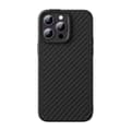 Miniatyrbillede 3 af 10: Magnetisk etui Baseus Synthetic Fiber Series til iPhone 14 Pro (sort)+ hærdet glas + rensesæt