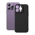 Miniatyrbillede 4 af 10: Magnetisk etui Baseus Synthetic Fiber Series til iPhone 14 Pro (sort)+ hærdet glas + rensesæt