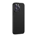 Miniatyrbillede 5 af 10: Magnetisk etui Baseus Synthetic Fiber Series til iPhone 14 Pro (sort)+ hærdet glas + rensesæt