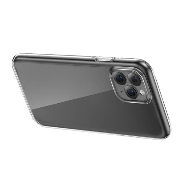 Deksel Baseus Crystal Series for iPhone 11 pro max (klar) + herdet glass + rengjøringssett