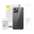 Miniatyrbilde 1 av 10: Deksel Baseus Crystal Series for iPhone 11 pro max (klar) + herdet glass + rengjøringssett